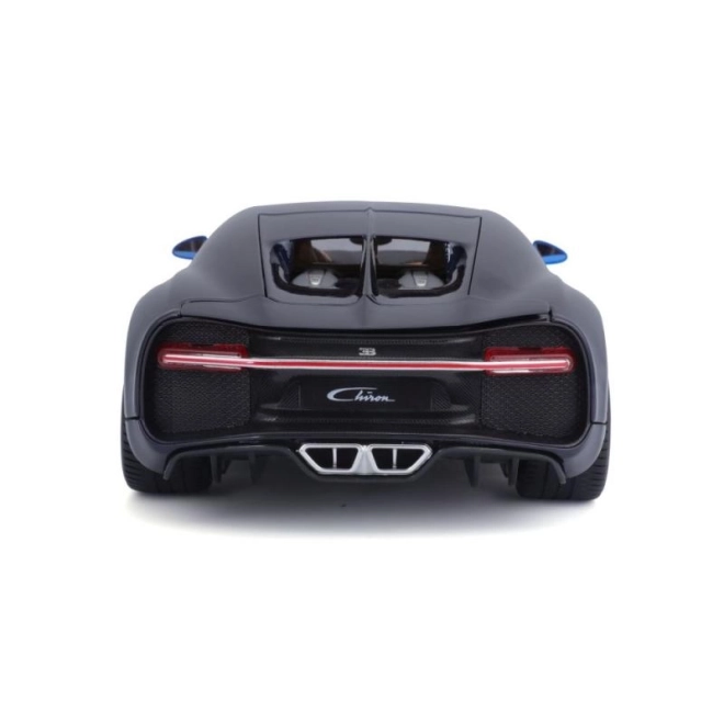 Mașinuță metalică Bugatti Chiron albastru Bburago 1:18