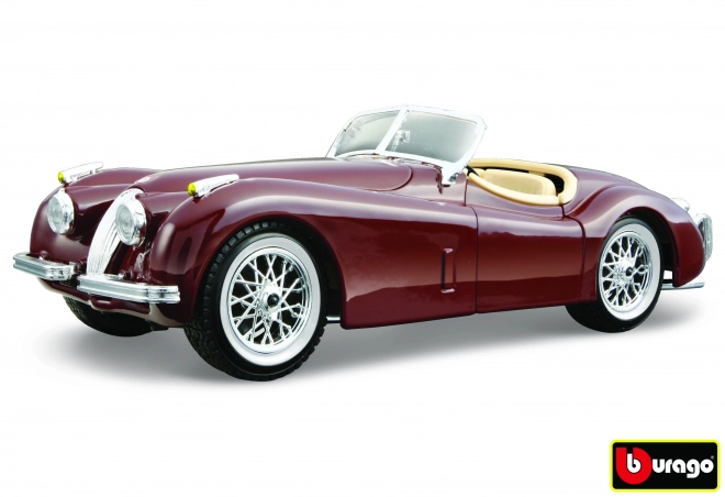 Mașină Jaguar XK 120 Roadster 1951 roșu