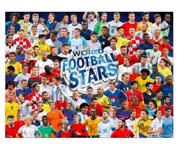 Puzzle 1000 piese Stele mondiale ale fotbalului
