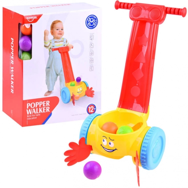 Pchacz muzical cu bile colorate