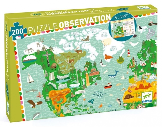 Puzzle observațional DJECO: În jurul lumii