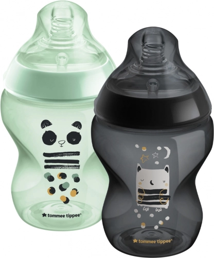 Sticla pentru sugari Anti-Colic 260 ml Ollie și Pip 2 buc