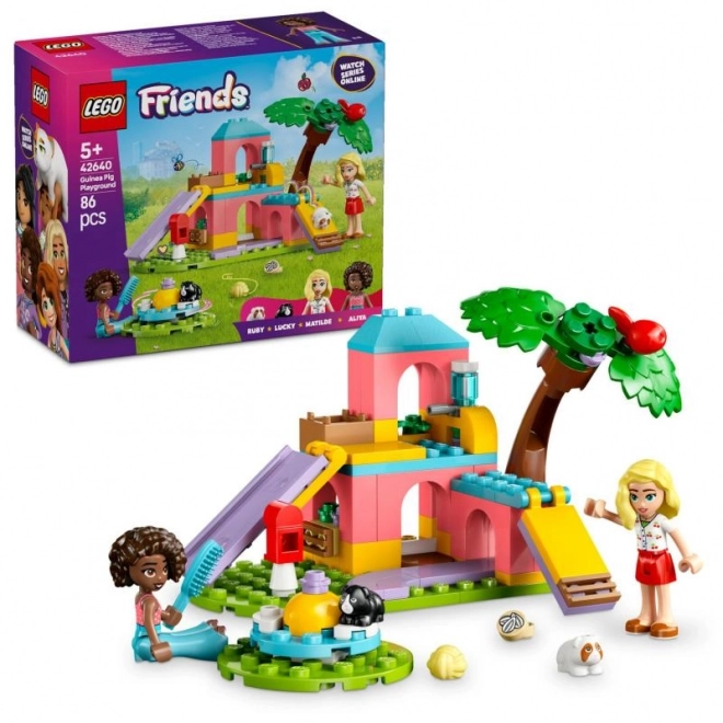 Loc de joacă pentru porcușori de Guineea LEGO Friends