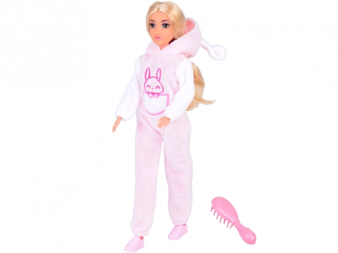Lalea Anlily în costum de iepuraș