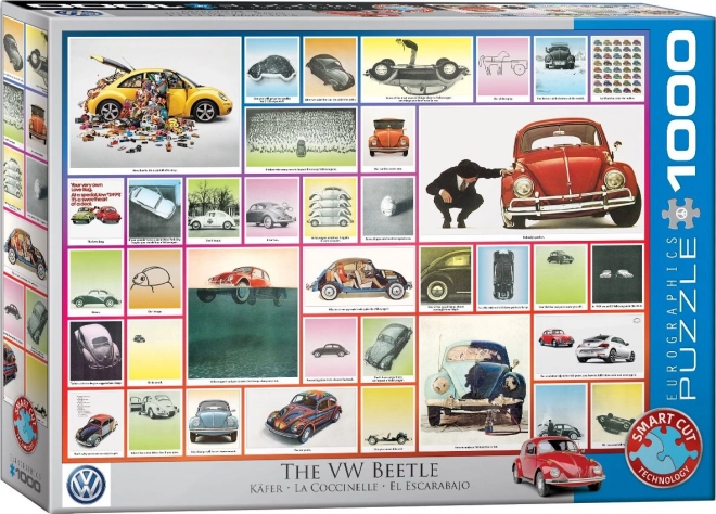 Puzzle Volkswagen Brouk 1000 piese EUROGRAPHICS