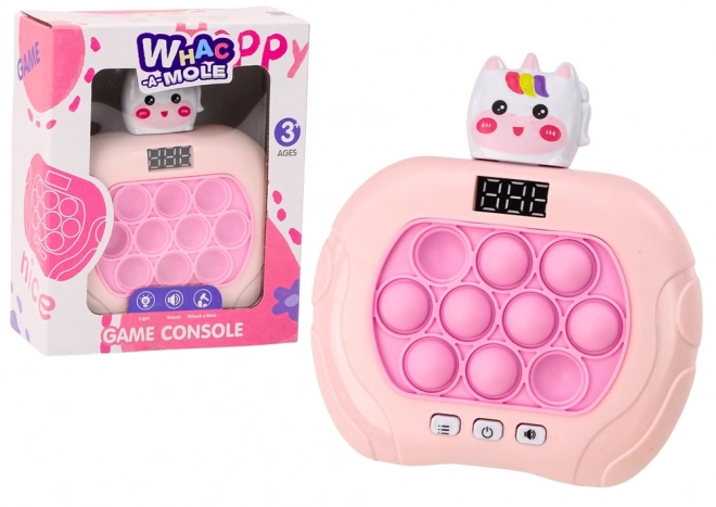 Joc Pop-It Unicorn Roz Cu Lumini Și Sunete