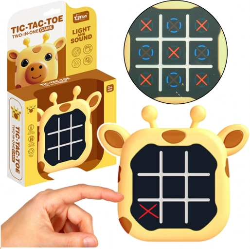 Joc electronic girafă 3‑în‑1