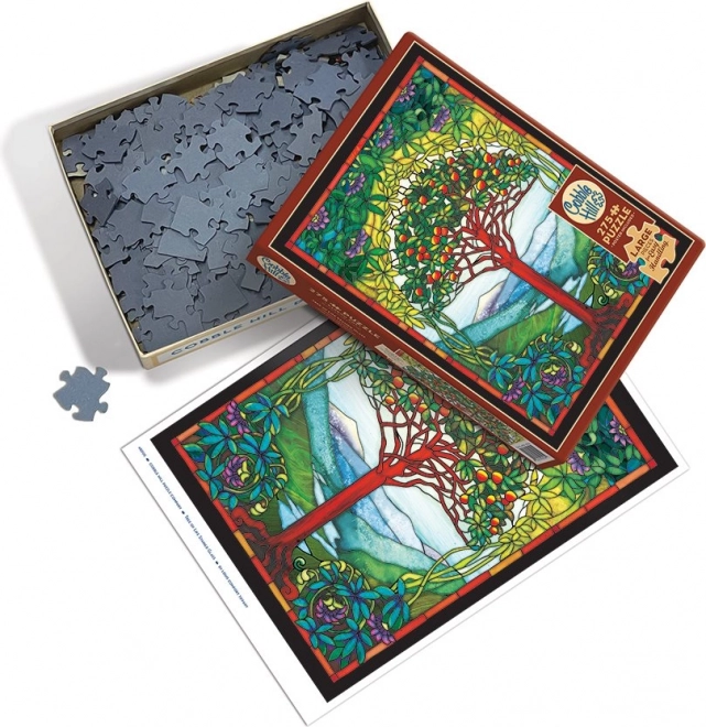Puzzle vitralia arborele vieții XL 275 piese