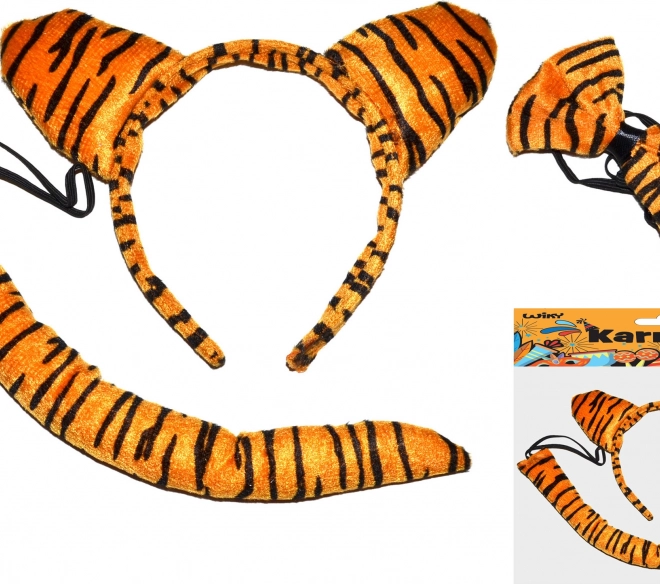 set de carnaval tigru pentru copii