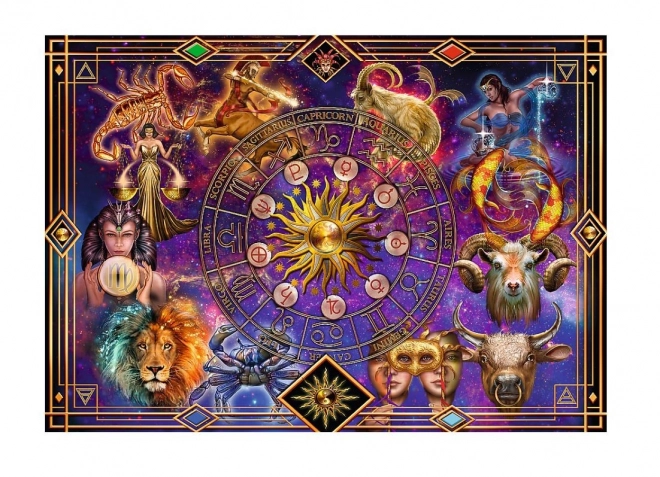 Puzzle în spirală TREFL Semnele zodiacului 1040 piese