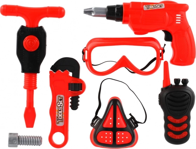 Set de unelte din plastic pentru copii