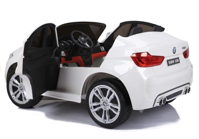 Mașină electrică pentru copii BMW X6M Albă