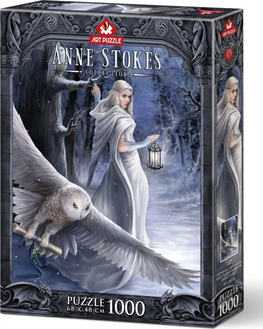 Puzzle Anne Stokes Mesagerul de la Miezul Nopții 1000 de piese