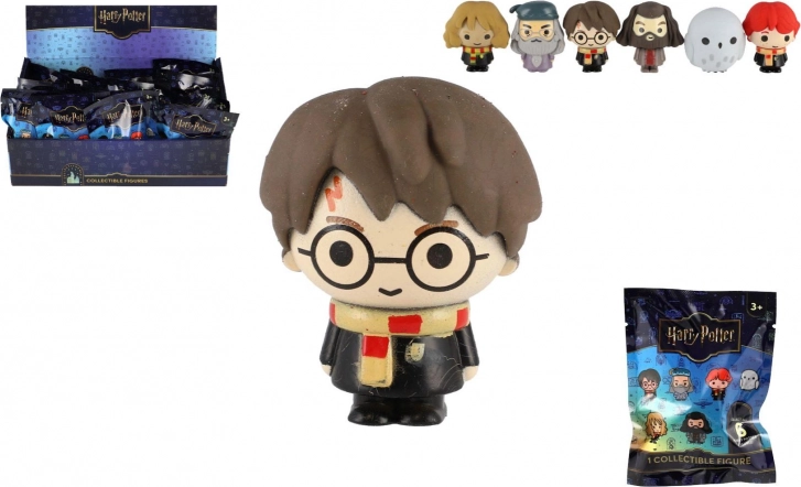 harry potter figurine 3d din gumă în săculeț – surpriză, cutie 24 buc