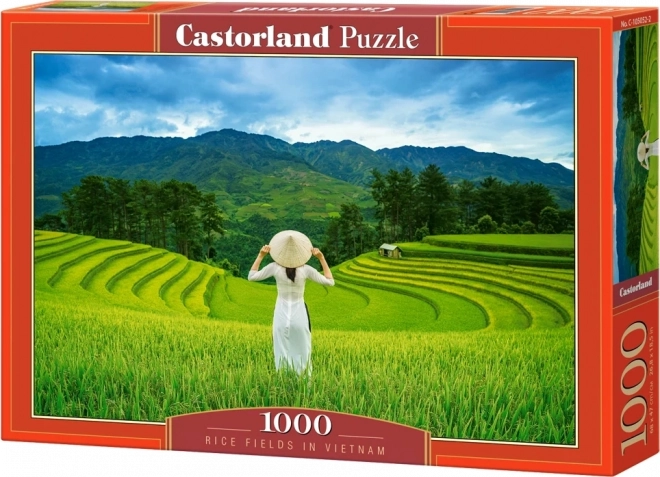 Puzzle Castorland câmpuri de orez din Vietnam 1000 piese