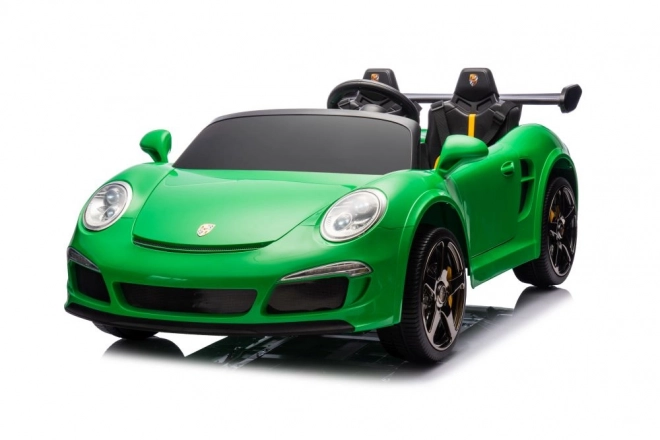 Mașină electrică verde 4x4 pentru copii