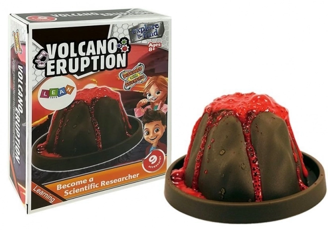 Set creativ educativ erupția unui vulcan