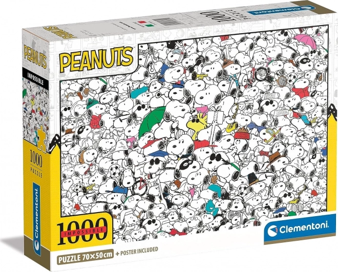 Puzzle 1000 piese Impossible Compact - Snoopy