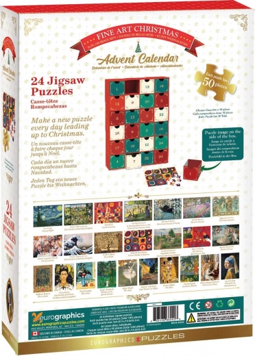 24 de zile, 24 de mini puzzle-uri artistice