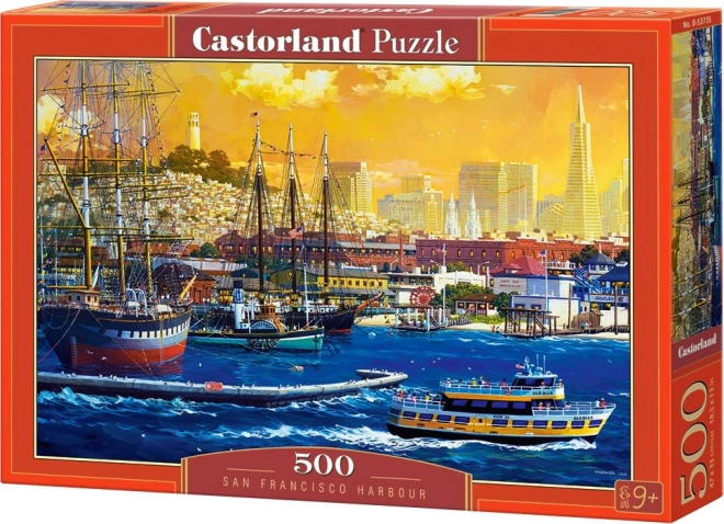 Puzzluri Castorland San Francisco Port 500 piese