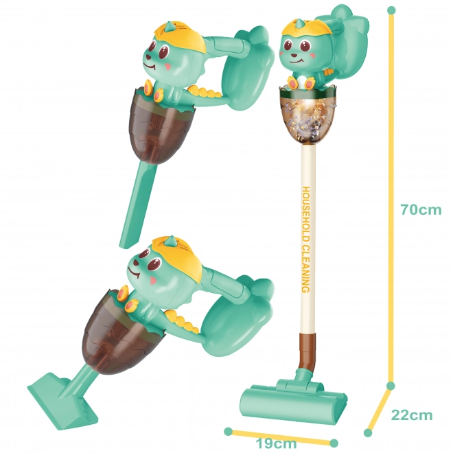Aspirator interactiv Woopie Dino 3în1 Lumină Sunet