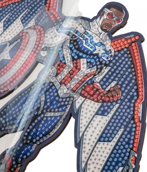 Pictură cu diamante XL Avengers: Falcon