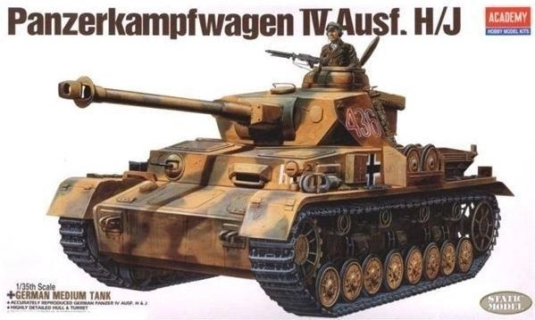 Model de tanc Panzerkampfwagen Ausf IV