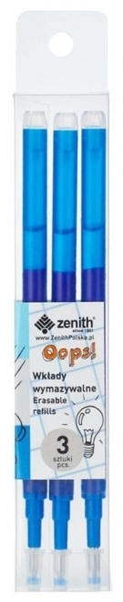 ASTRA Rezerve de schimb Zenith Oops! 0,6 mm - albastru (3 buc)