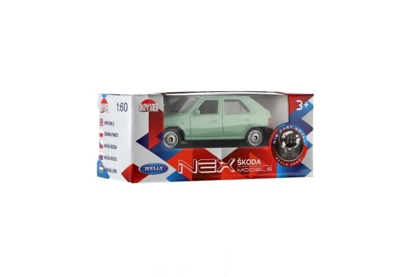 autoturism de jucărie de colecție skoda welly, raport 1:60