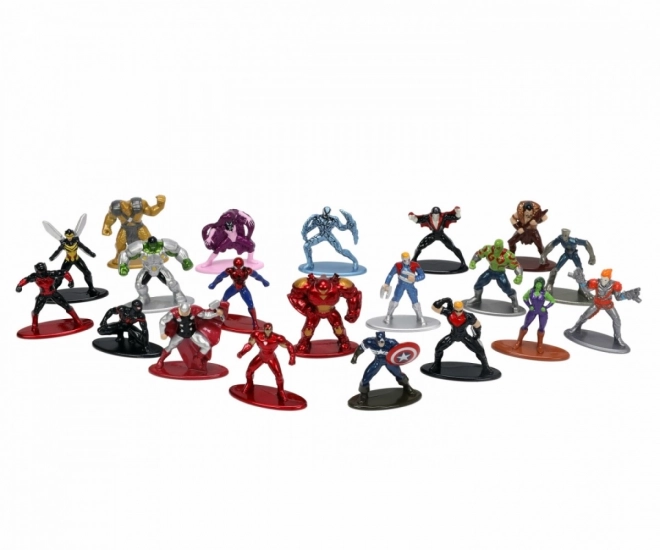 Figurine de colecție metalice Marvel set 20 piese