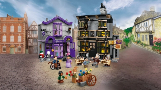 Lego Harry Potter Magazinul Ollivander și Madame Malkin