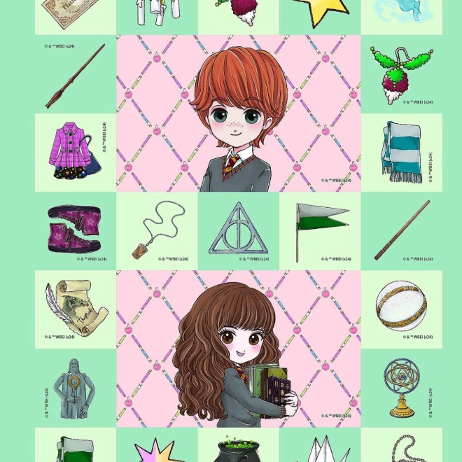 Caiet cu autocolante Harry Potter cu 1000 de autocolante