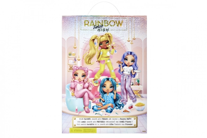 Păpușă în pijama Rainbow High Junior - Skyler Bradshaw