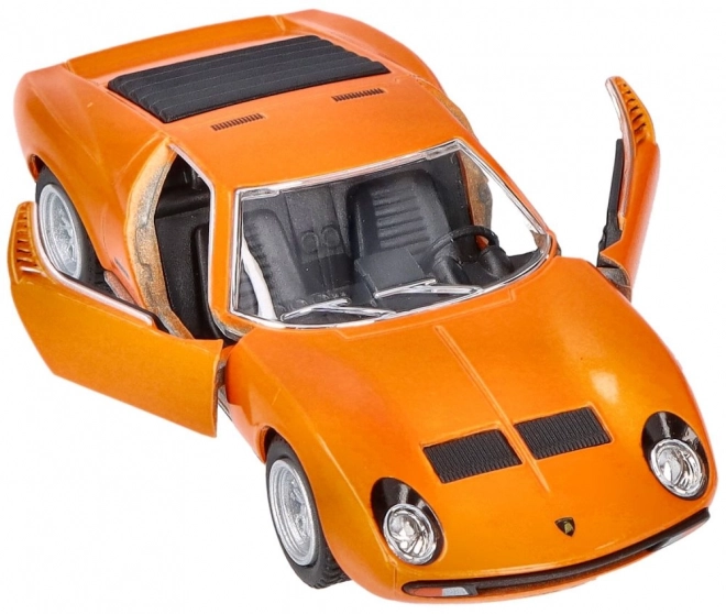 model metalic lamborghini miura p400 sv 1971