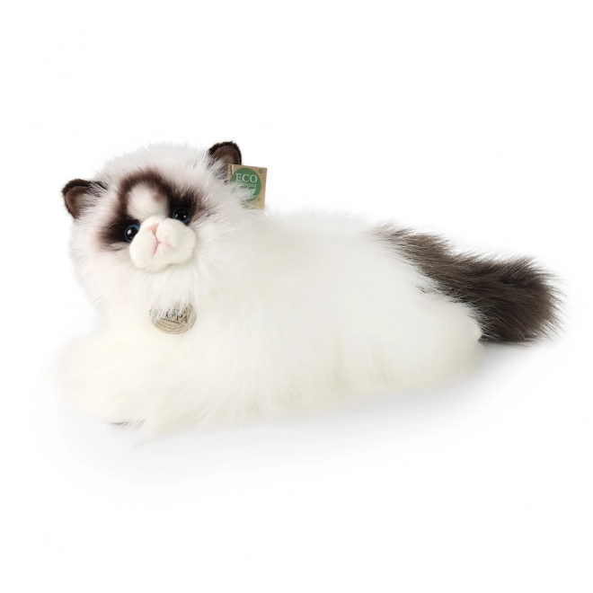 Pisică de pluș Ragdoll 35 cm ecologică