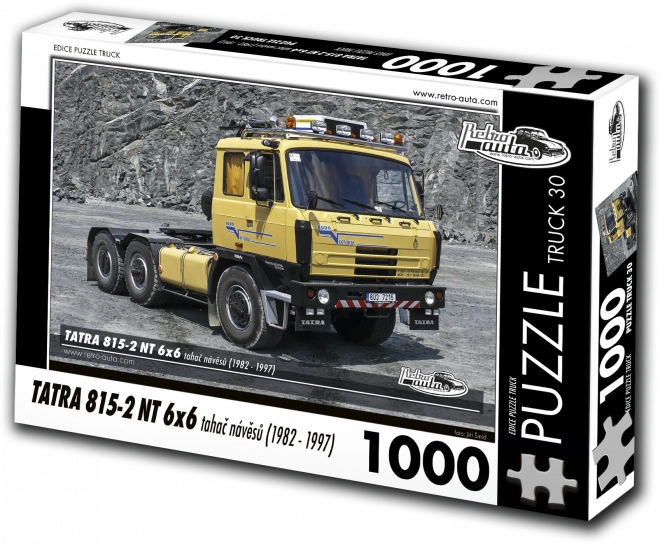 Puzzle camioane Tatra retro