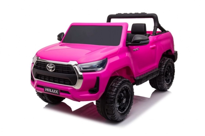 Mașină cu acumulator Toyota Hilux roz