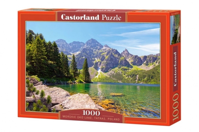 Puzzle 1000 piese Morskie Oko Lac, Tatra, Polonia