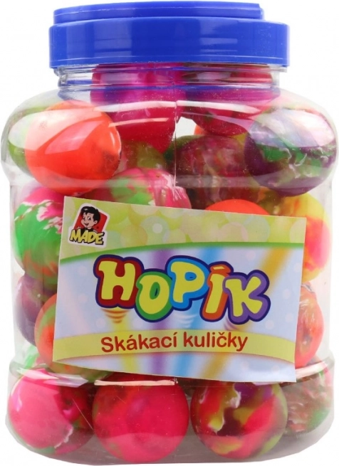 Jucărie minge saltantă de marmură