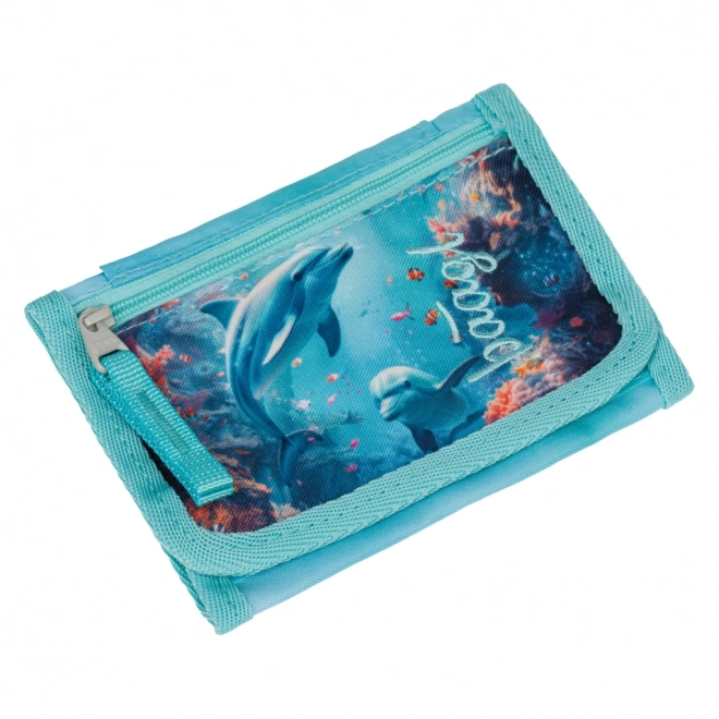 Portofel pentru gât Delfin