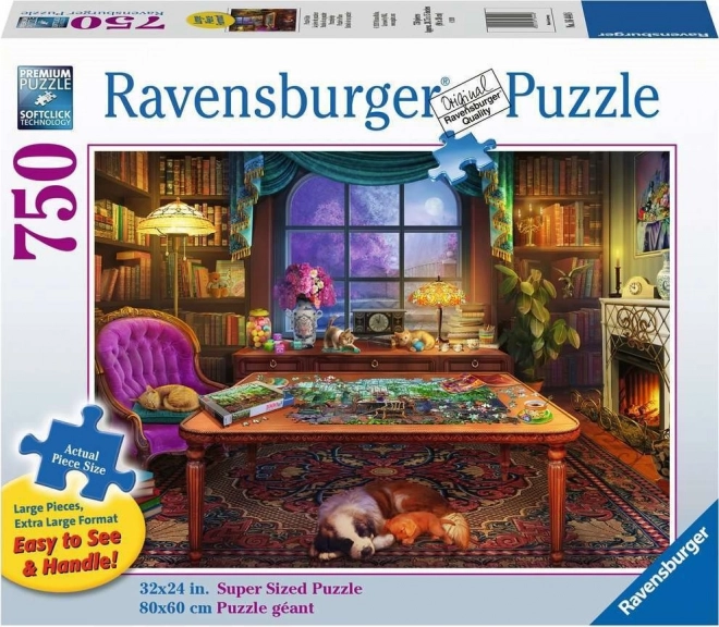 Puzzle Ravensburger cameră pentru asamblarea puzzle-urilor 750 de piese
