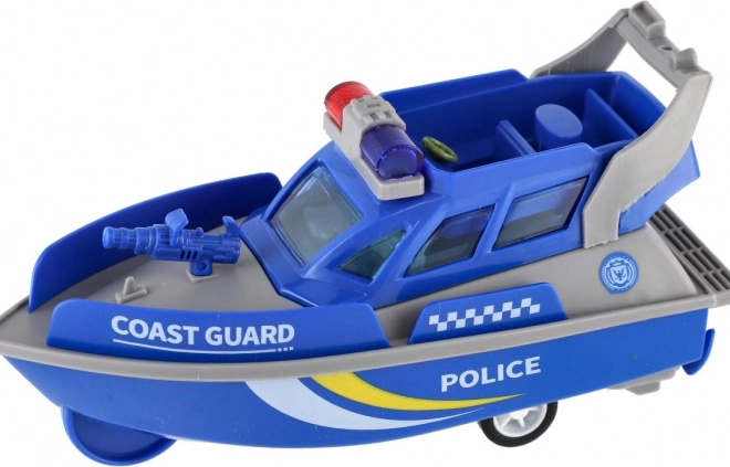 Barcă de salvare din plastic cu volantă 14 cm