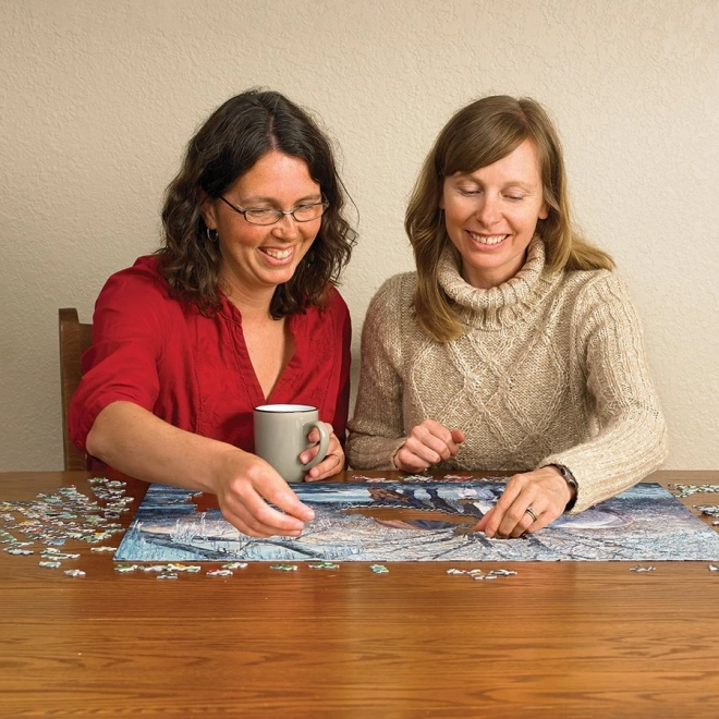 Puzzle Krása Zimii 500 Piese COBBLE HILL