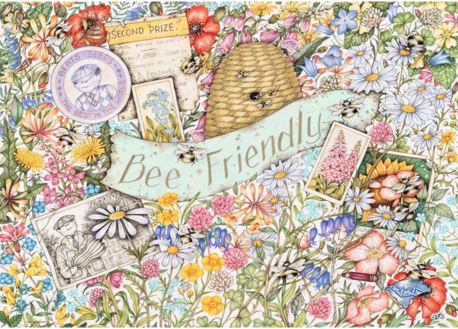 Puzzle Apicultorul Bee Friendly 1000 de piese