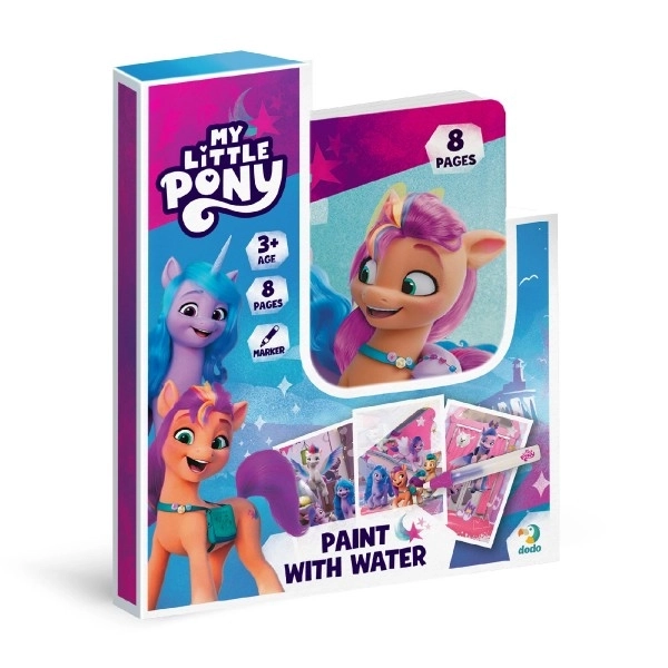 carte de colorat magică cu apă My Little Pony