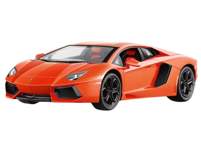 Mașină RC Rastar Lamborghini Aventador LP700 portocaliu