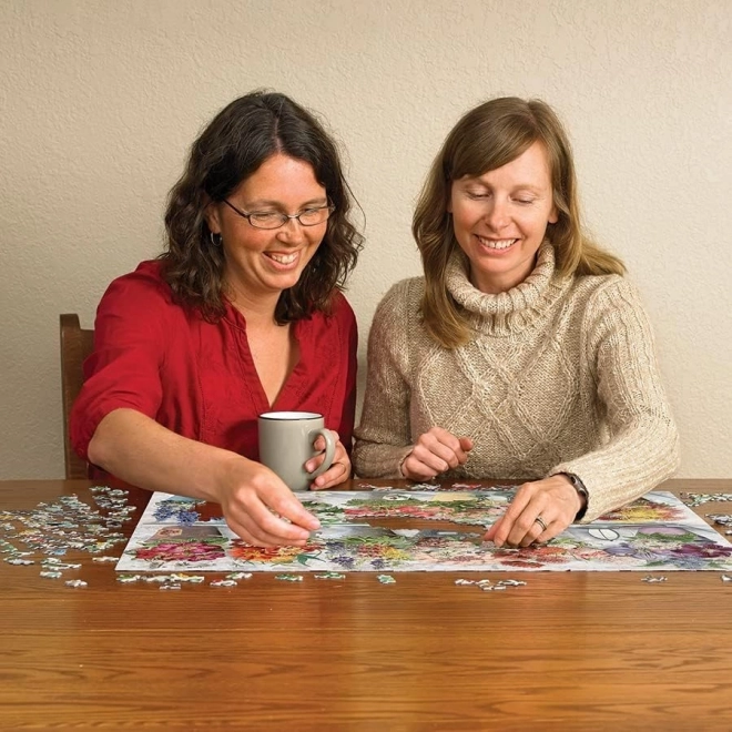 Puzzle flori multe 1000 piese