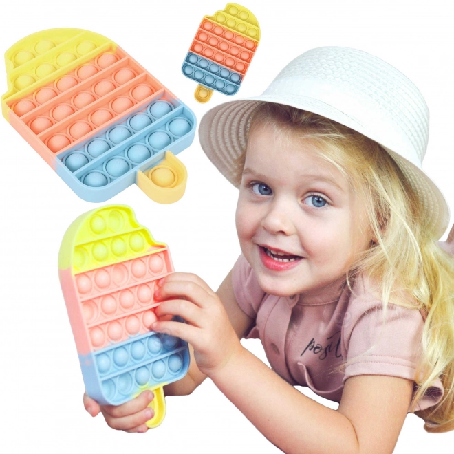 Jucărie senzorială anti-stres Push Bubble Pop It înghețată