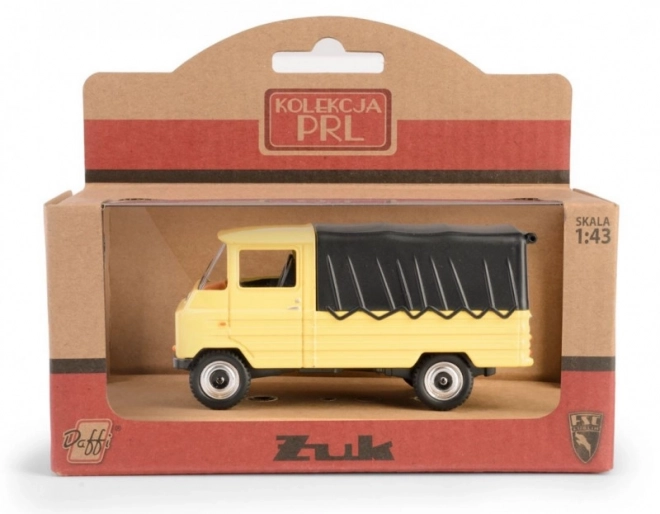 Model metalic camionetă FSC Żuk galben