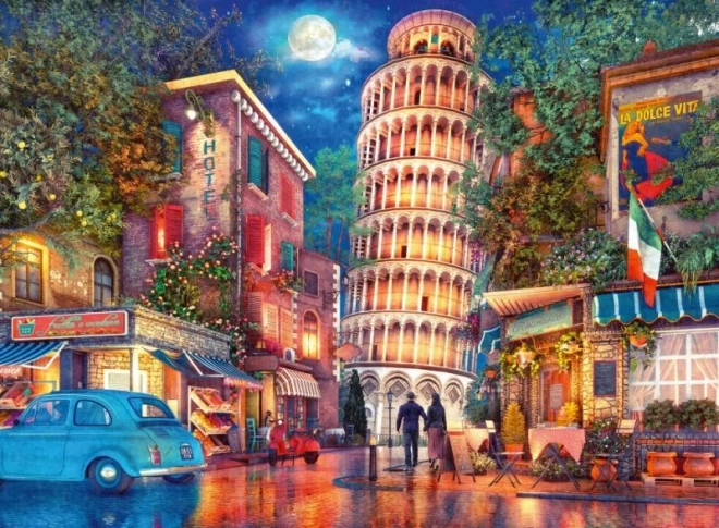 Puzzle Ulițele din Pisa 500 Piese